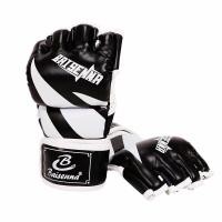 ราคา UFC MMA หนาถุงมือมวยเทควันโดกีฬาหนังครึ่งนิ้วถุงมือมวยไทยถุงมือกระสอบทรายถุงมือมืออาชีพ TKD อุปกรณ์การฝึกอบรม (21016409576)