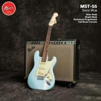 ราคา Maya MST 55 กีตาร์ไฟฟ้า ทรง Strat 22 เฟรต ไม้อัลเดอร์ คอเมเปิ้ล ปิ๊กอัพซิงเกิ้ลคอยล์ Full Block Tremolo Japan Since 1970 ประกันศูนย์ 1 ปี (20651948720)