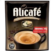 ราคา กาแฟโสม Alicafe สูตรผสมโสม 5 in1 Alicafe Tongkat Ali and Ginseng 20X30 g ซอง HALAL GMP HACCP ISO9001 22000 (7824056195)