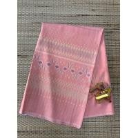 ราคา ผ้าไหมมัดหมี่ ทอมือ ไหมแท้ 100 มัดลวดลายโบราณ (21126449752)