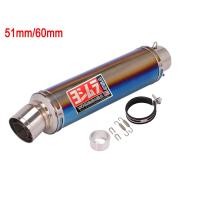 ราคา Universal ท่อไอเสียมอเตอร์ไซค์ สกูตเตอร์ท่อไอเสียหนี Moto 51มม 60มม สำหรับ Honda CBR250 CB400 YZF FZ400 Z750 NINJA TMAX530 XMAX300 ADV150 NMAX155 NVX155 R3 MSX125 Y15ZR (8860518415)