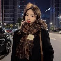 ราคา พร้อมส่ง ผ้าพันคอ ไหมพรม YF Blossom ลายสก๊อต ผ้าคลุมไหล่ สไตล์เกาหลี แมทต์เข้ากับเสื้อกันหนาวได้ทุกแบบ (20509787997)