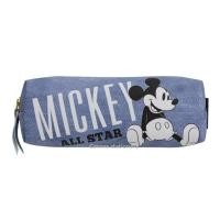 ราคา กระเป๋าดินสอ mickey mouse ลายมิกกี้เม้าส์ ลิขสิทธิ์แท้ Disney ขนาด 20x8 5 ซม ลายผ้ายีนส์ สีฟ้า สีน้ำตาล รุ่น CM 1022 กระเป๋าดินสอน่ารัก ผช pencil bag (16981589643)