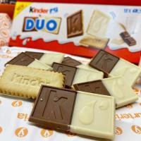ราคา Kinder Duo white milk Chocolate Biscuits น้ำหนัก 150 g 1กล่องมี 12 ชิ้น BBF 06 03 24 (18663056009)