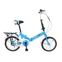 ราคา จักรยานพับได้ FOLDING BIKE 16 นิ้ว 1 speed รุ่น 16K 2 สีฟ้าลายใหม่ (17268898393)