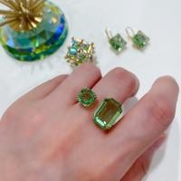 ราคา ใหม่ สวารอฟสกี้ ออสเตรียสีเขียวคริสตัล Millenia แหวนเปิดเหลี่ยมตัดแหวนสำหรับผู้หญิงNew Swarovski Austrian Green Crystal Millenia Ring Open Octagonal Cut Womens Ring (18513130886)