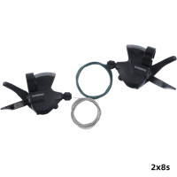 ราคา SHIMANO Altus M315 Shifter 2 3 7 8 SpeedTrigger Set Rapidfire Plus W Shifter CableอัปเดตจากM310 (4968032133)