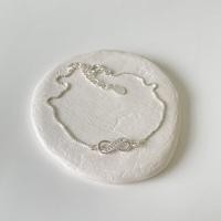 ราคา Yourdays Infinity Cz สร้อยข้อมืออินฟินิตี้ สร้อยข้อมือเงินแท้ (17699561366)