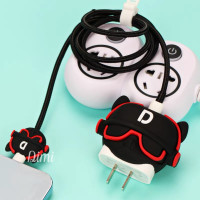 ราคา พร้อมส่งจากไทย ชุดถนอมสายชาร์จการ์ตูน สำหรับไอโฟน 18w 20w พร้อมส่ง ชุดแต่งสายชาร์จลายการ์ตูน ชุดถนอมสายชาร์จการ์ตูนน่ารักๆพร้อมส่งจากไ (20713250075)