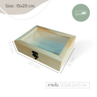 ราคา wooden box กล่องไม้ กล่องไม้ฝากระจก กล่องไม้น่ารัก กล่องของขวัญ กล่องไม้สน กล่องเครื่องประดับ wood box diy กล่องไม้ ฝาปิด กล่องวินเทจ (19849721139)