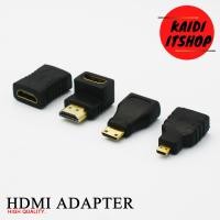 ราคา HDMi ข้อต่อแปลงสัญญาณภาพ HDMi to Micro HDMi Mini HDMi HDMi เมีย เมีย และ HDMi ข้องอ 90 องศา สามารถเลือกได้ (14380363969)