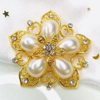 ราคา March jewelry เข็มกลัดมุกอัลลอย เข็มกลัดใหญ่แฟชั่น เข็มกลัดดอกไม้มุก เข็มกลัดทอง (7381140860)