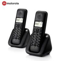 ราคา Motorola T301C โทรศัพท์บ้านไร้สาย โฮมออฟฟิศ โทรศัพท์พื้นฐานประจำที่ เครื่องหลัก หนึ่งลากหนึ่งสอง ไร้สาย (20352703859)