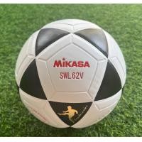 ราคา ฟุตซอลหนังอัด หนังพีวีซี PVC Futsal Mikasa SWL62V Synthetic Leather สีขาวดำ Size 3 5 ของแท้ 100 ฟรีตาข่ายใส่บอล เข็มเติมลม (18311984126)