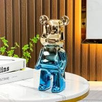 ราคา 20cm Tiktok กระปุกออมสินตู้เซฟ Piggy Bank กระปุกออมสินหมี ของชำร่วย ของแจกเด็ก หมีรุนแรง ชุบเซรามิค ออมสิน Bearbrick toys (19775959474)