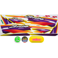 ราคา สติ๊กเกอร์ Smile s ปี 2000 สติ๊กเกอร์ ฮอนด้า สไมล์ Smile s ปี 2000 สีสวย สีสด สีไม่เพี้ยน (4321518711)