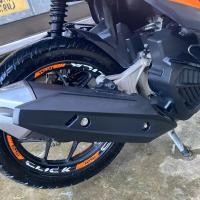 ราคา ฝาครอบท่อ เคฟล่า Click125i 150i 2018 2020 ของแต่งClick 0404 (20370354273)