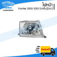 ราคา ไฟหน้า Nissan Frontier 2000 2001 ฟรอนเทียร์ โฉมตาเต็ม ข้างขวา BangplusOnline (18443700813)