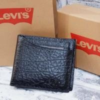 ราคา Levis กระเป๋าสตางค์ใบสั้น ลายเส้นคลาสสิค ด้านหน้าปั๊มแบรนด์ลึก (2825618352)