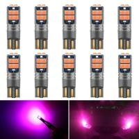 ราคา 10ชิ้น T10 Led Park ไฟ12V 24V T10สำหรับรถบรรทุกรถจักรยานยนต์รถสกูตเตอร์ T10 W5W ไฟบอกตำแหน่งป้ายทะเบียนรถ DRL (20619609808)