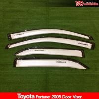 ราคา กันสาด fortuner 2005 2007 2009 2010 2011 2012 2013 2014 สีขาว 4ชิ้น สวยๆ ราคาถูก (5909680378)