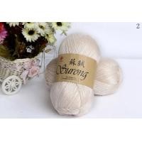 ราคา เส้นด้ายถักไหมพรมหนา100กรัม ลูก325เมตรสำหรับงานถักด้วยมือผ้าพันคอถักเสื้อกันหนาวไหมพรม (21170733992)