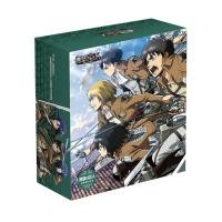 ราคา Anime Attack on Titan Toy Shingeki no Kyojin Gift BOX Mikasa Eren Armin Poster Keychain Postcard Water Cup Bookmark Storage Box (11643791098)