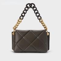 ราคา CHARLES and KEITH CK2 20671366 Ladies Rhombus Chain Portable Shoulder Bag (14838117959)