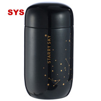 ราคา SYS ขวดเก็บความร้อน Starry Sky Mini ขนาดเล็กความจุ304สแตนเลสกระติกน้ำสุญญากาศ200ML Thermo ขวด (7257904387)
