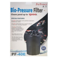 ราคา Jebao Bio Pressure Filter PF 40E ถังกรองนอกตู้ปลา สำหรับ บ่อขนาด 8000 15000 ลิตร พร้อมหลอด 24W (10957507957)