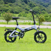 ราคา Bkkgo สกูตเตอร์ไฟฟ้า โช๊คอัพหน้าและหลัง Electric bicycle 100กิโลเมตร รถจักรยานไฟฟ้าNAKXUS16นิ้ว จักรยานพับ โช้คอัพด้านหน้าและด้านหลัง foldable mini 16 inches (14399829337)