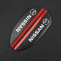ราคา คิ้วกันฝนซิลิโคนกระจกมองหลังรถเหมาะสำหรับรถยนต์ Nissan Juke ลาดตระเวน Tiida Note Serena Kicks Cube Y62 Versa J11กระจกมองหลังที่บังฝน (19080708410)