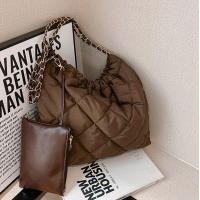 ราคา มีCOD กระเป๋าสะพายข้าง Soft Fluffy รุ่น สายโซ่แถมใบเล็ก กระเป๋าผ้าใบใหญ่นุ่ม ใส่ของได้เยอะ กระเป๋าแฟชั่นใบใหญ่รุ่นใหม่ พร้อมส่งจากไทย (19506287817)