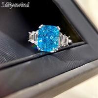 ราคา แหวนไพลิน950บุษราคัมชุบทองคำขาว Liliyawind สำหรับงานหมั้นงานแต่งงานของผู้หญิง (7823714759)