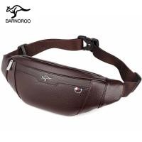 ราคา Bano Kangaroo Leisure กระเป๋าคาดเอวชาย Crossbody กระเป๋าแฟชั่นสะพายไหล่ทนต่อการสึกหรอกระเป๋าคาดอกหนัง PU กระเป๋าเป้สะพายหลังชาย (17361941068)