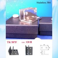 ราคา ตัวหนีบกระจก Stainless 304 ตัวยึดหนีบประตูกระจกบานเปลือย ตัวหนีบกระจก ตัวยึดกระจก ตัวจับกระจก รุ่น TK507F (6752082069)