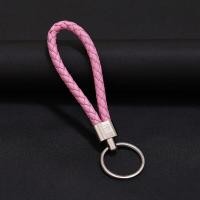 ราคา 0324 พวงกุญแจหนังPU มี 7 สีให้เลือก พวงกุญแจแฮนด์เมดถักเชือก พวงกุญแจห้อยกระเป๋า พวงกุญแจหนังถัก พวงกุญแจรถยนต์ (17236863704)