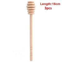 ราคา MUCHENG ไม้ตักน้ำผึ้งด้ามยาวสำหรับโต๊ะอาหารที่ตักอาหารไม้ช้อนคนน้ำผึ้ง1 3ชิ้น (13714747696)