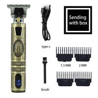 ราคา 2022 R Etro T9 Clipper ผมบ้านหน้าจอขนาดใหญ่จอแสดงผลดิจิตอล Clipper ผมไฟฟ้า USB ชาร์จ Clipper ผมมีดโกน (15071480727)