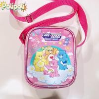 ราคา กระเป๋าสะพายข้างแคร์แบร์ ทรงตั้ง มีทั้งหมด 8 ลาย วัสดุหนัง pu มีช่องใส่ของ 2 ช่อง ขนาด (20546816203)