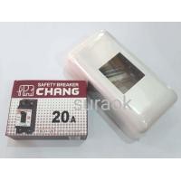 ราคา ช้าง CHANG ชุดเซฟตี้เบรกเกอร์ ชุดเบรกเกอร์ช้าง เบรกเกอร์ช้างพร้อมกล่อง เบรกเกอร์พร้อมกล่อง เบรกเกอร์ 15A 20A 30A (19450602014)