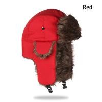 ราคา QINJUE กลางแจ้ง ที่ปิดหู ขน หมวกสกี หมวกกันหนาว รัสเซีย Ushanka หมวกฤดูหนาวหมวก (20566105274)
