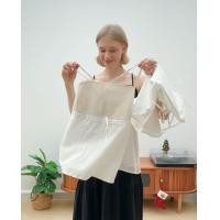 ราคา Black Rose เสื้อสายเดี่ยวผ้าฝ้ายผูกโบว์ แต่งชายลูกไม้ Morely (21129620931)