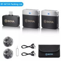 ราคา BOYA BY M1V Wireless Microphone ไมโครโฟนไร้สาย น้ำหนักเบา ชุดไมค์เหล่านี้มีพอร์ต RX RXD RXU (19096210367)