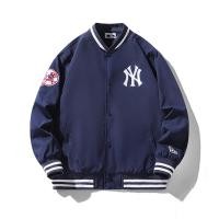 ราคา ส่งของ เสื้อแจ็กเก็ตเบสบอล ปักลายโลโก้ MLB NY ของแท้ แต่งซิป สําหรับผู้ชาย และผู้หญิง (19693072439)