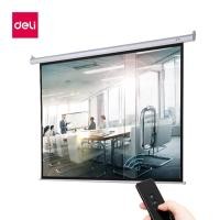 ราคา Deli จอโปรเจคเตอร์ 3D จอรับภาพ 4K HD หน้าจอโปรเจ็กเตอร์ จอพับโปรเจคเตอร์ แขวนผนัง 100 นิ้ว 16 9 Projector Screen (20799536102)