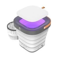 ราคา MOYU เครื่องซักผ้าพกพา เครื่องซักผ้า เครื่องซักผ้ามินิ ถังซักผ้าพกพา ถังซักผ้าพับได้ Xiaomi GEEKROOM (19539319845)