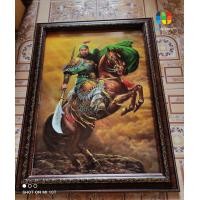 ราคา กรอบรูปกระจกมงคล ภาพเทพเจ้ากวนอูออกศึกภาพ เสริมฮวงจุ้ย ขนาด18 23 นิ้ว หรือ 45 7 58 4เซนติเมตร (7438842413)