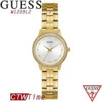 ราคา Guess Chelsea นาฬิกาข้อมือผู้หญิง สายสแตนเลส รุ่น W1209L2 สีทอง (472474185)