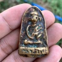 ราคา รูปหล่อโบราณ หลวงพ่อไปล่ วัดกำแพง ธนบุรี 泰国佛牌 Thai Amulets (16416342224)
